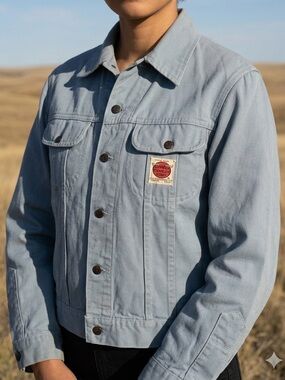 Vintage 1970s GWG Cowboy King Cropped Western Ranchwear Jacket Made In Canada